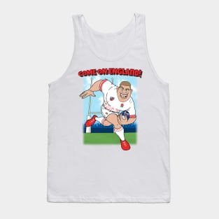 Show off your unique sense of humor and support the Red & Whites in style with our exclusive, funny, and original handmade rugby designs. Tank Top